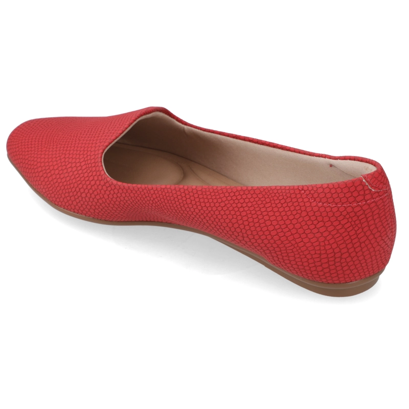 BALLERINAS ROJO BEIRA RIO - 4