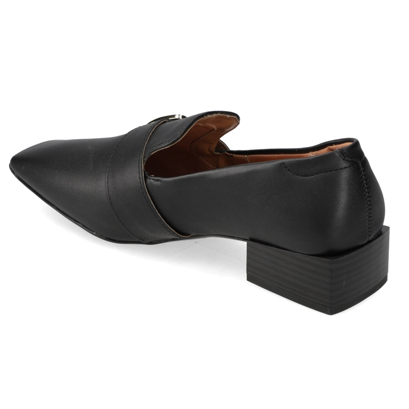 MOCASIN MUJER HEBILLA VIZZANO NEGRO - 4