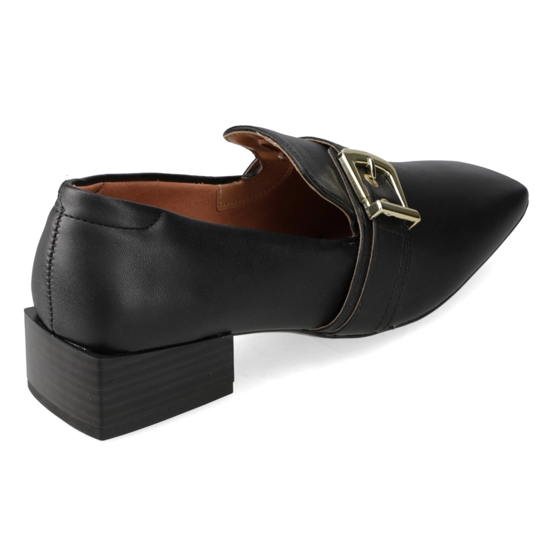MOCASIN MUJER HEBILLA VIZZANO NEGRO - 5