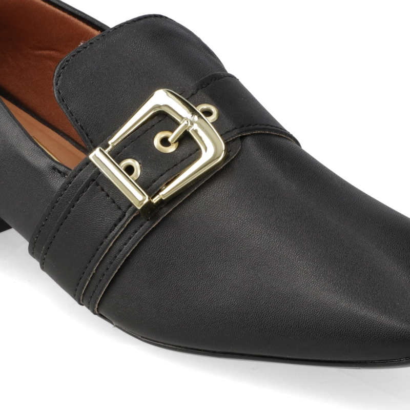 MOCASIN MUJER HEBILLA VIZZANO NEGRO - 6