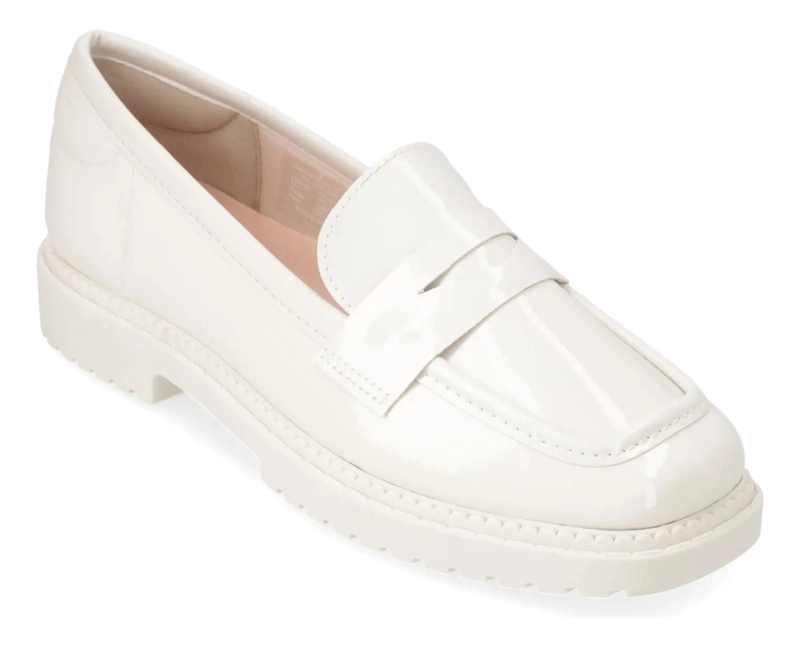 MOCASINES BLANCO MOLECA - 1
