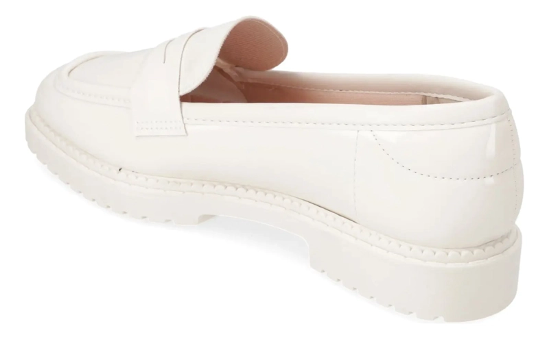 MOCASINES BLANCO MOLECA - 5