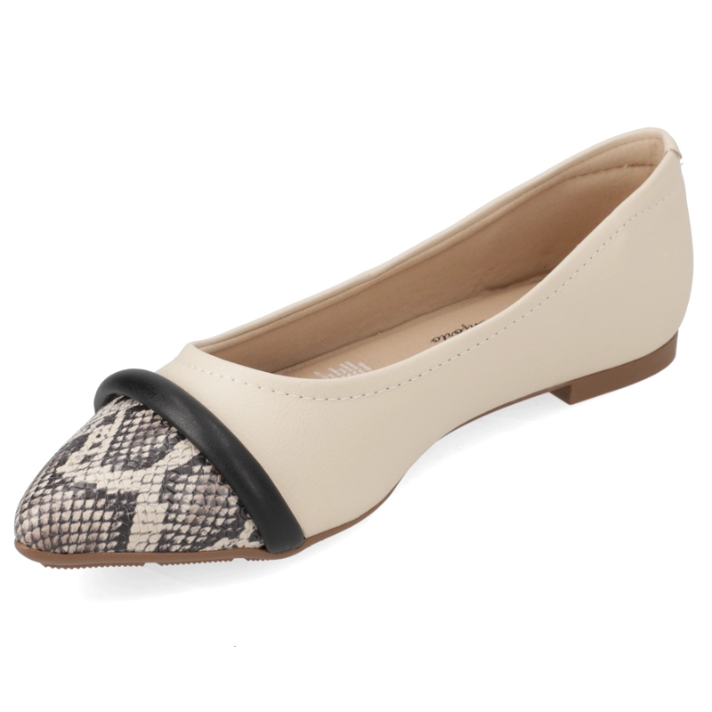 BALLERINAS CREMA MODARE - 3