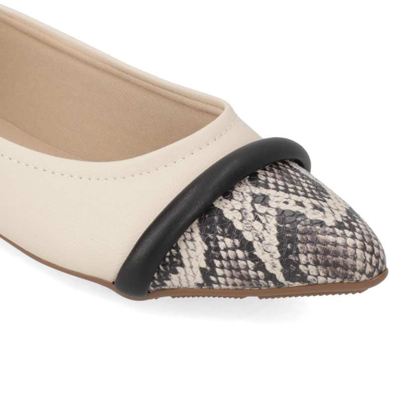 BALLERINAS CREMA MODARE - 6