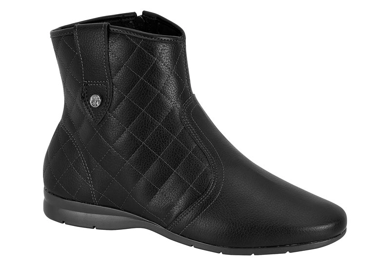 BOTIN PLANO NEGRO BEIRA RIO - 7