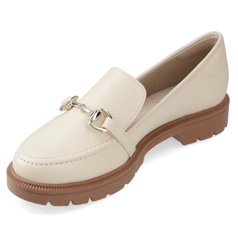 MOCASIN CREMA BEIRA RIO - 3