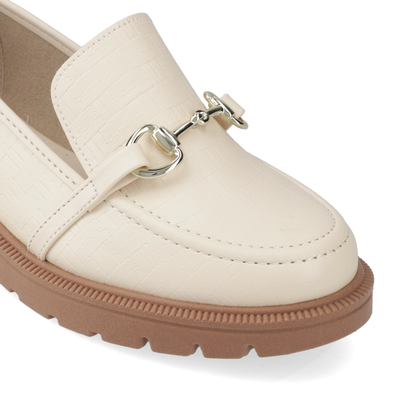 MOCASIN CREMA BEIRA RIO - 6