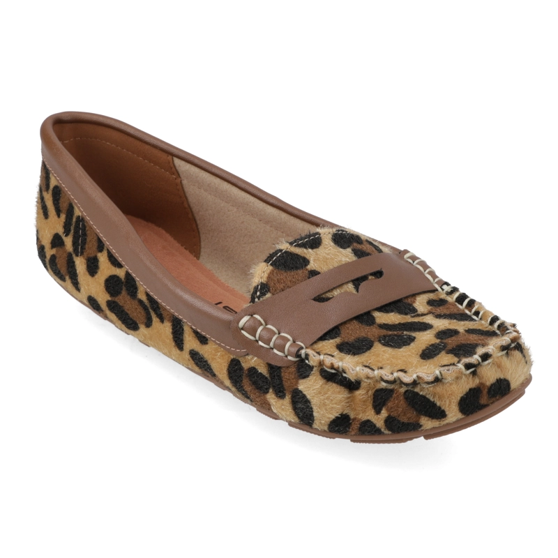 MOCASINES ANIMAL PRINT BORDE CLARO VIZZANO - 1