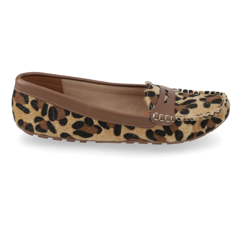MOCASINES ANIMAL PRINT BORDE CLARO VIZZANO - 2