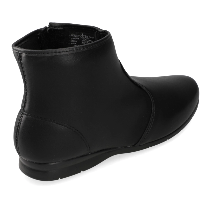 BOTIN PLANO NEGRO BEIRA RIO - 5