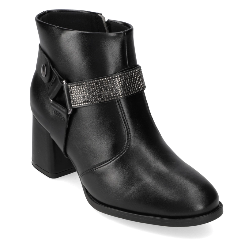 BOTIN TACO ANCHO NEGRO MODARE 15745 - 1