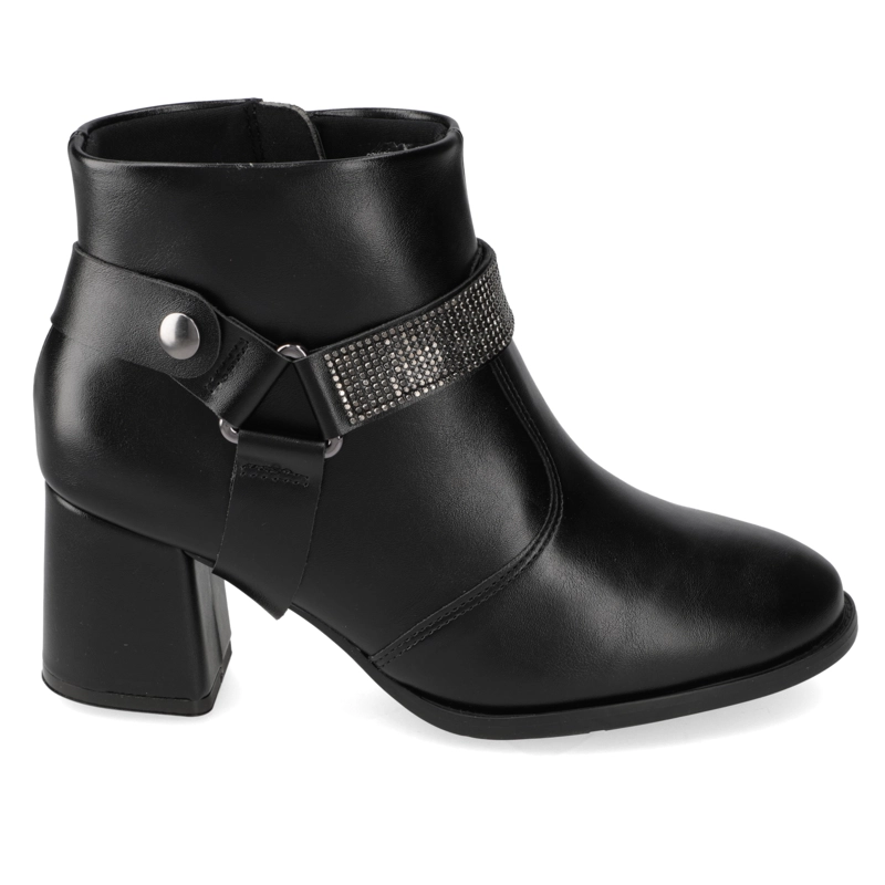 BOTIN TACO ANCHO NEGRO MODARE 15745 - 2