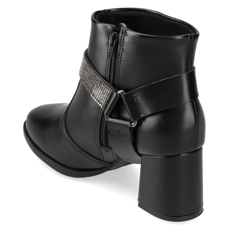 BOTIN TACO ANCHO NEGRO MODARE 15745 - 4