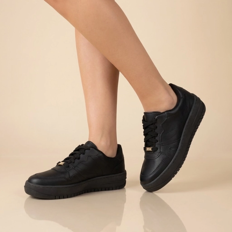 ZAPATILLA URBANA MUJER VIZZANO NEGRO - 7