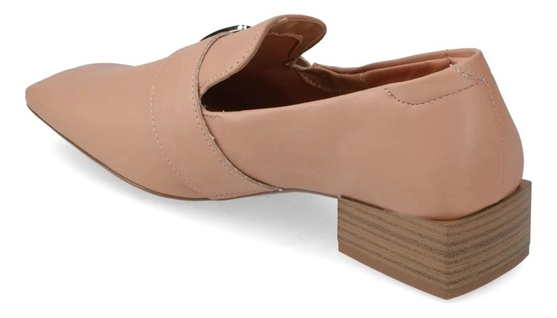 MOCASINES NUDE CON DETALLE DE HEBILLA VIZZANO - 4