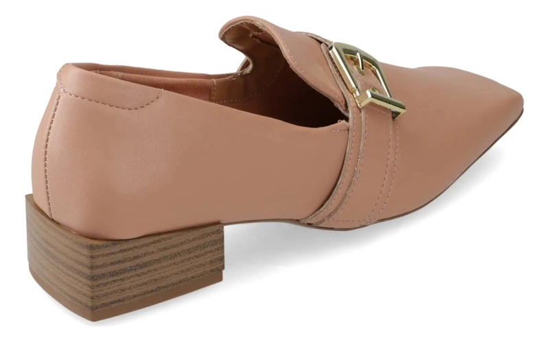 MOCASINES NUDE CON DETALLE DE HEBILLA VIZZANO - 5