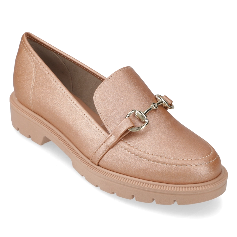 MOCASIN ROSE GOLD BEIRA RIO - 1