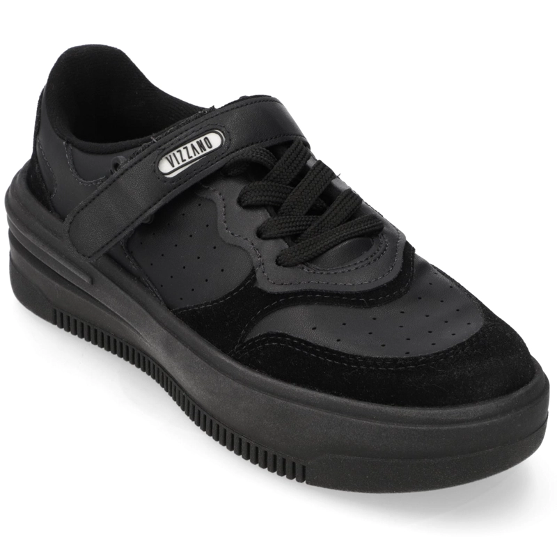 ZAPATILLA MUJER VIZZANO NEGRO - 1