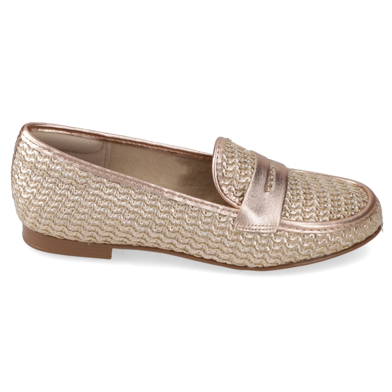 MOCASINES ROSE GOLD BEIRA RIO - 2