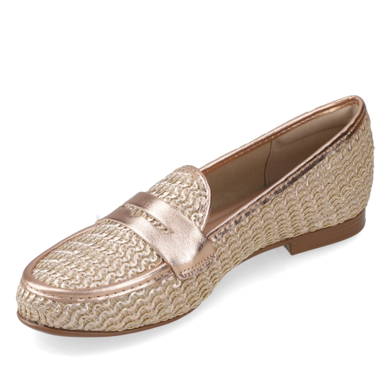 MOCASINES ROSE GOLD BEIRA RIO - 3