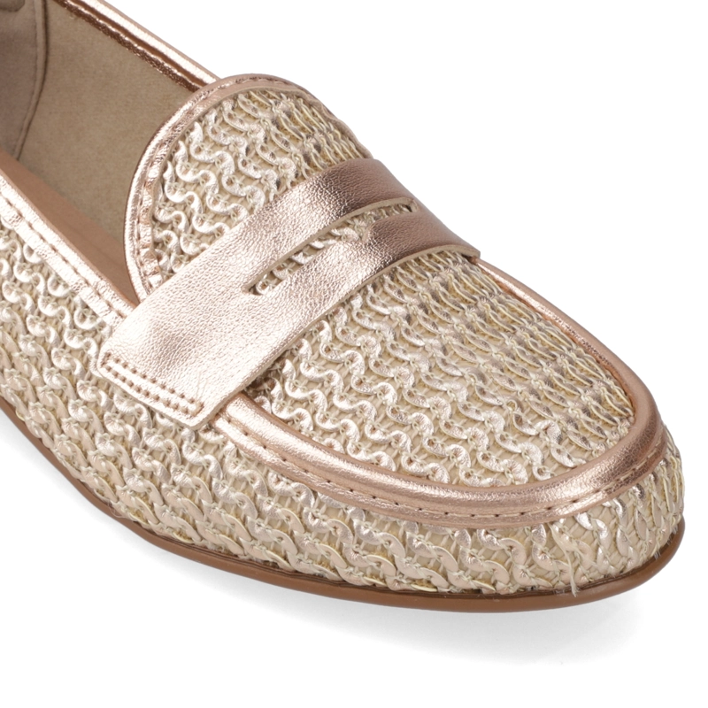 MOCASINES ROSE GOLD BEIRA RIO - 6