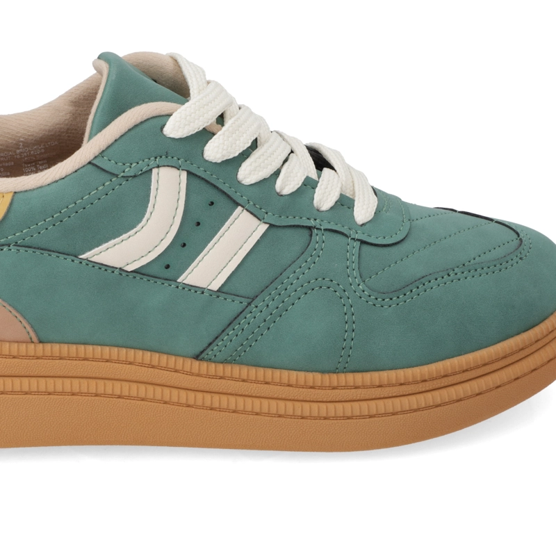 ZAPATILLAS CASUALES VERDE MOLECA - 6