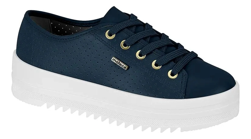 ZAPATILLA PARA MUJER AZUL 5730-102 - MOLECA - 1