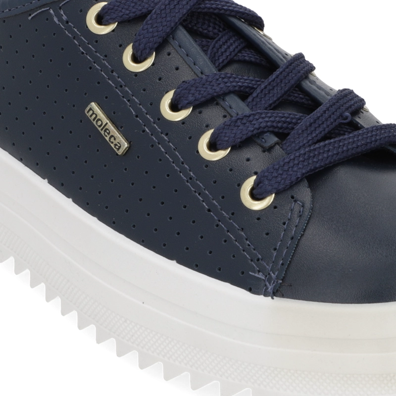 ZAPATILLA PARA MUJER AZUL 5730-102 - MOLECA - 6