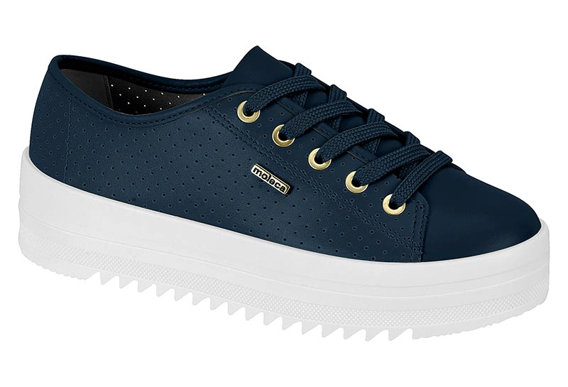 ZAPATILLA PARA MUJER AZUL 5730-102 - MOLECA - 7