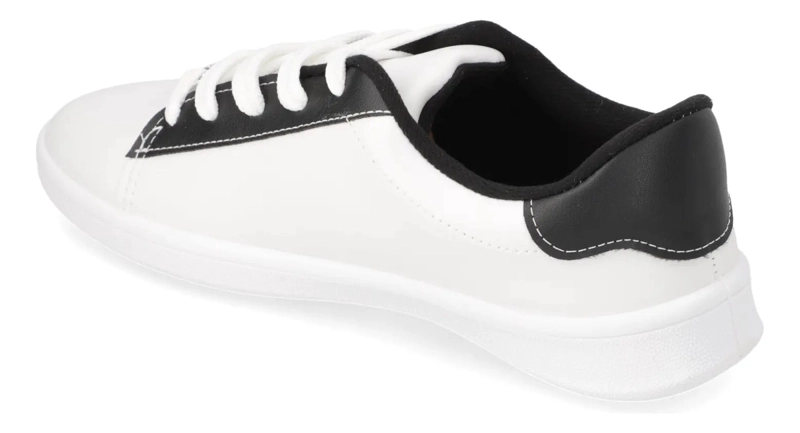 ZAPATILLA CASUAL BLANCO MOLECA - 4