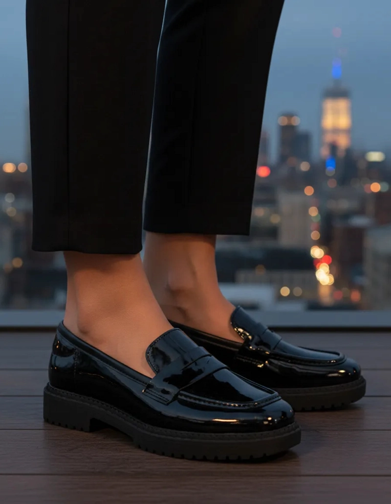 MOCASINES CHAROL NEGRO MOLECA - 2