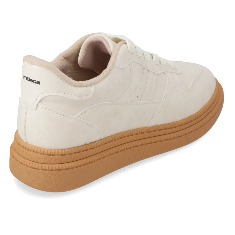 ZAPATILLAS CASUALES BLANCO MOLECA - 5