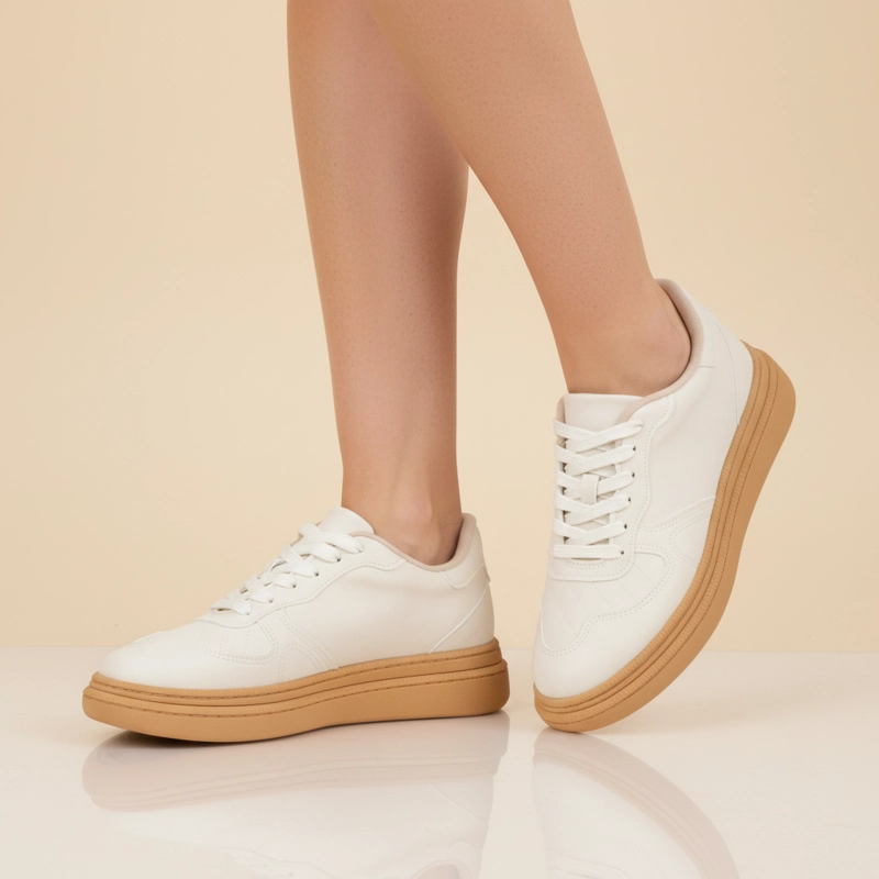 ZAPATILLAS CASUALES BLANCO MOLECA - 7