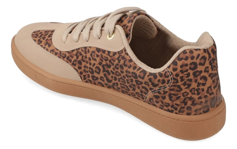ZAPATILLAS CASUALES CAFE ANIMAL PRINT BEIRA RIO - 4