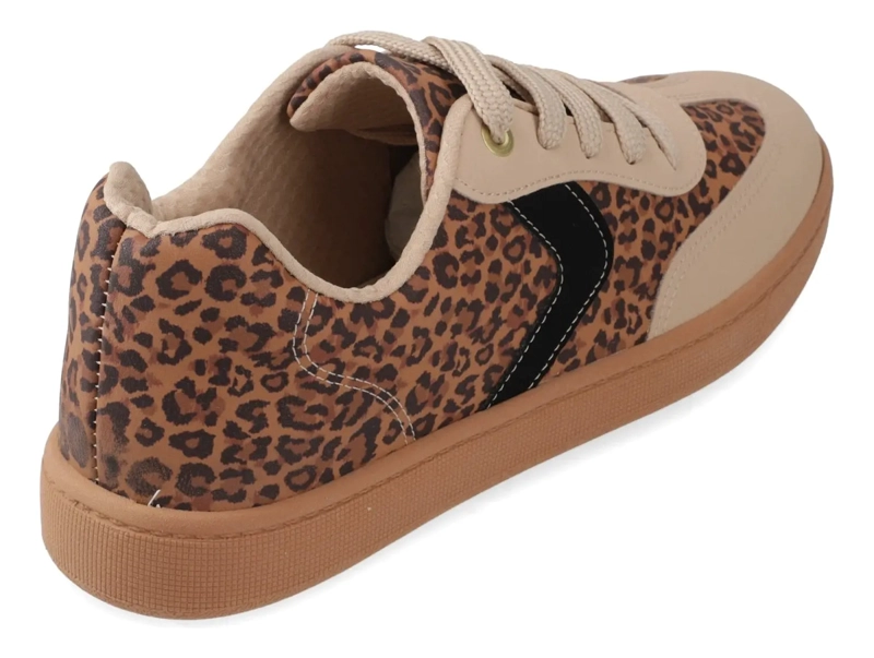 ZAPATILLAS CASUALES CAFE ANIMAL PRINT BEIRA RIO - 5