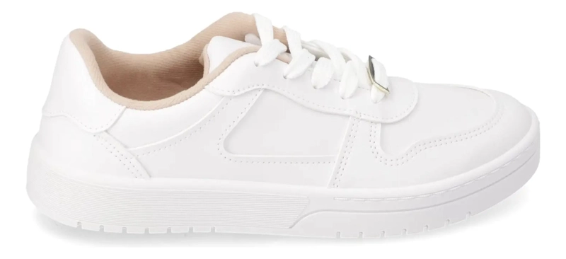 ZAPATILLAS CASUALES BLANCO MOLECA - 2