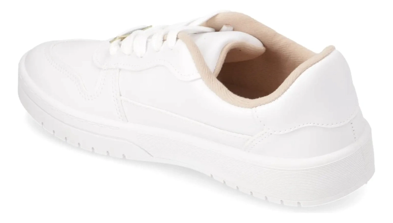 ZAPATILLAS CASUALES BLANCO MOLECA - 4