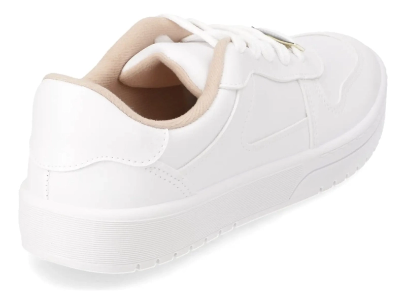 ZAPATILLAS CASUALES BLANCO MOLECA - 5