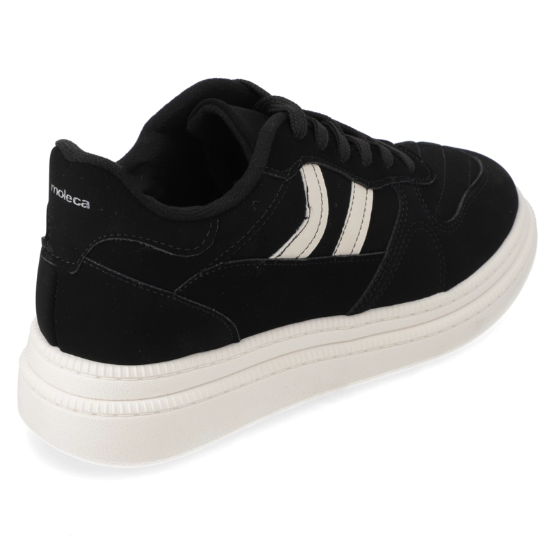 ZAPATILLAS CASUALES NEGRO MOLECA - 5