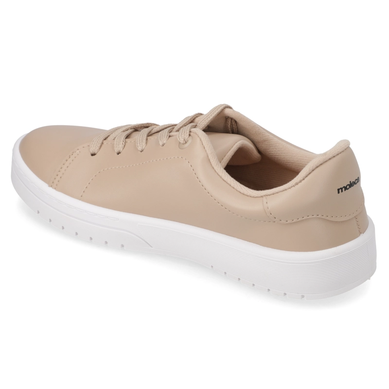 ZAPATILLAS CASUALES BEIGE MOLECA - 4