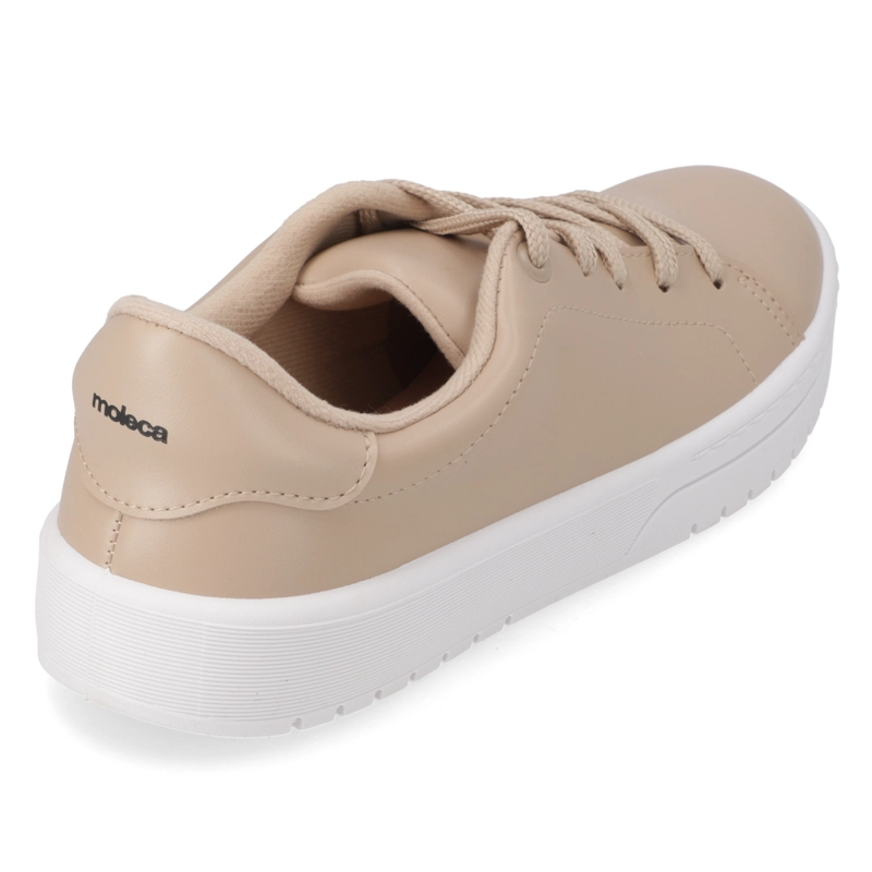 ZAPATILLAS CASUALES BEIGE MOLECA - 5