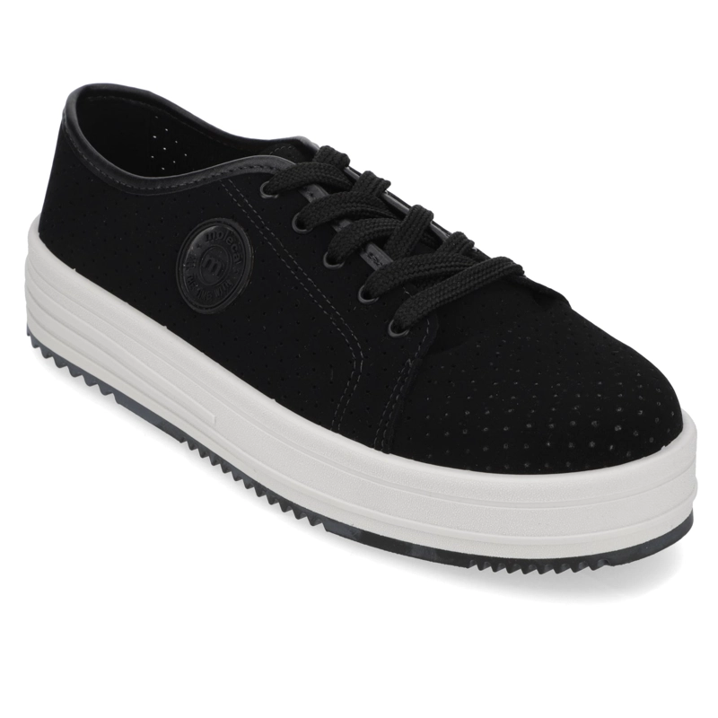 ZAPATILLA NEGRA MOLECA - 1