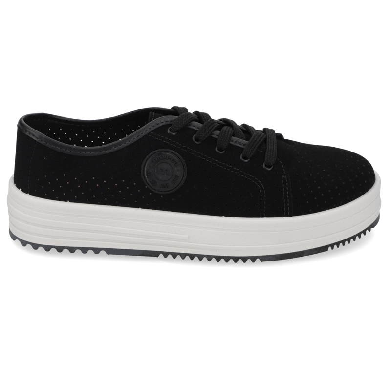 ZAPATILLA NEGRA MOLECA - 2