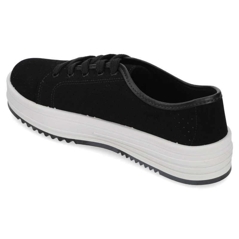 ZAPATILLA NEGRA MOLECA - 4
