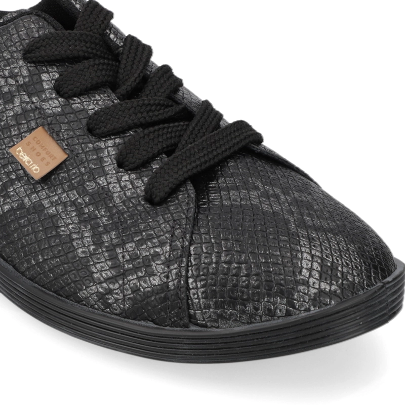 ZAPATILLA CASUAL SNAKE BEIRA RIO NEGRA - 6