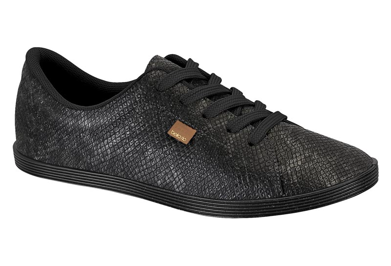 ZAPATILLA CASUAL SNAKE BEIRA RIO NEGRA - 7