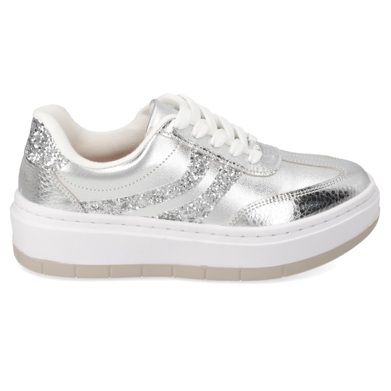 ZAPATILLAS CASUALES PLATEADO VIZZANO - 2