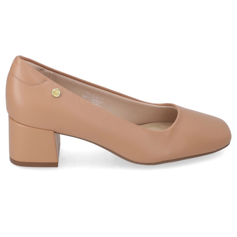 TACO ANCHO 5 CM NUDE MOLECA - 2