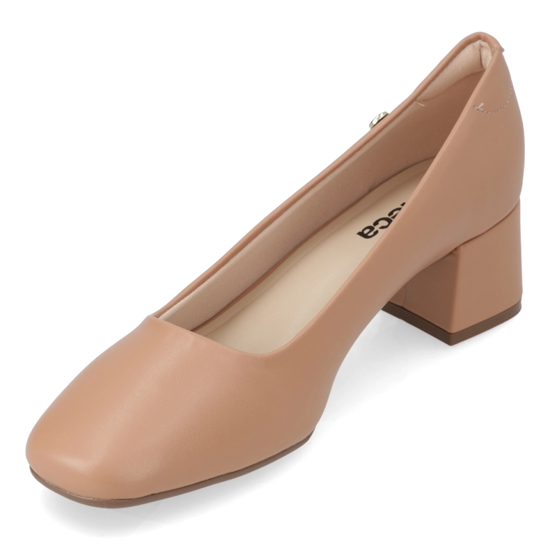 TACO ANCHO 5 CM NUDE MOLECA - 3