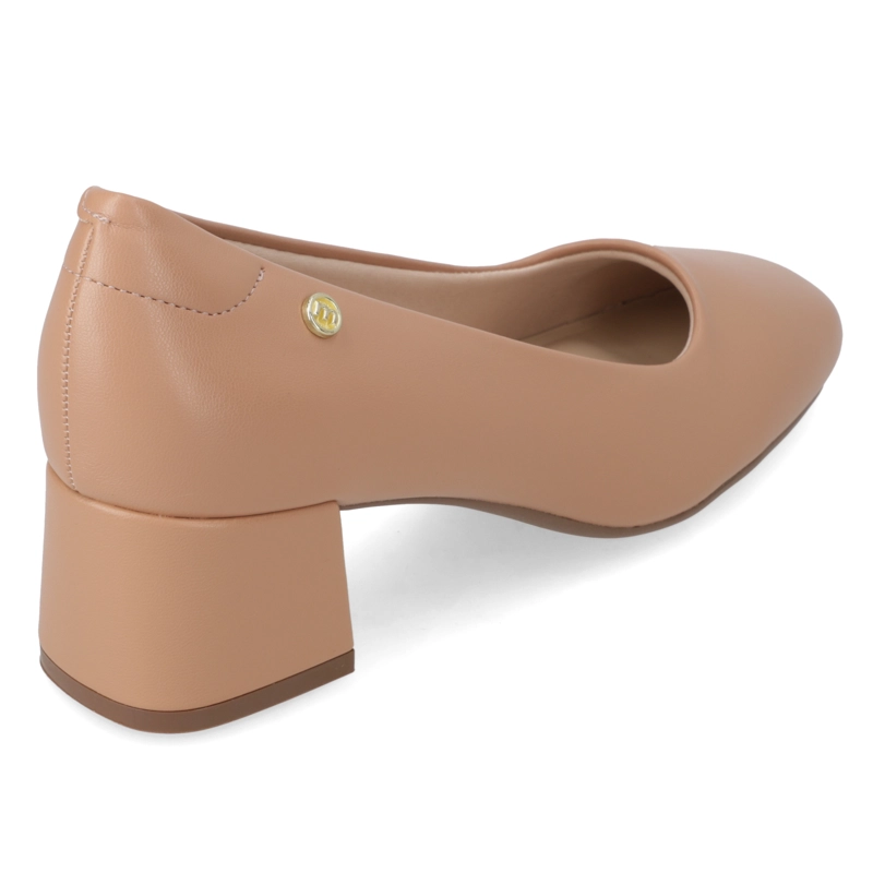 TACO ANCHO 5 CM NUDE MOLECA - 5